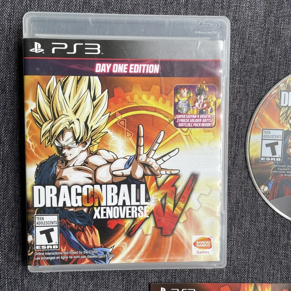 Dragon Ball XenoVerse Day One Edition (Sony PlayStation 3, 2015) Tested Working